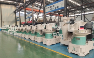 新購進的木屑顆粒機為什么壓制不成型散料多？